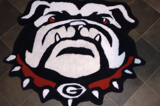 Ga Bulldog Rug